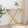 Folding Tray Table 27.8"x16.7"x31.5" Bamboo