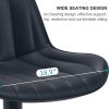 Adjustable swivel Light Luxury Premium bar stool for Kitchen Counter and Dining Room Black
