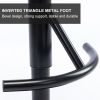 Adjustable swivel Light Luxury Premium bar stool for Kitchen Counter and Dining Room Black