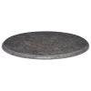 Table Top Black Ø23.6"x1" Marble
