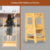 Toddler Standing Tower Kitchen Step Stool for Kid's Adjustable Height Learning Stool