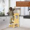 Toddler Standing Tower Kitchen Step Stool for Kid's Adjustable Height Learning Stool