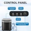 Deluxe Countertop Ice Maker, 26lbs/24hrs, Ready in 6 Mins, Self-Clean with Scoop & Basket, 13.7lbs
