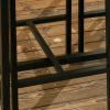 HOMCOM 3 Piece Bar Table and Chairs, Industrial Dining Table Set for 2, Counter Height Kitchen Table with Bar stools