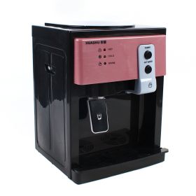 5 Gallon Top Loading Countertop Water Cooler Dispenser Hot&Cold Water Drinking Machine Rose Gold/White for Home (Color: Rose Gold, Capacity: 5.0L)