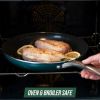 12-Piece Toxin-Free Ceramic Nonstick Pots and Pans Cookware Set, Dishwasher Safe