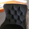 Furniture,Golden Swivel Velvet Barstools Adjusatble Seat Height from 25-33 Inch